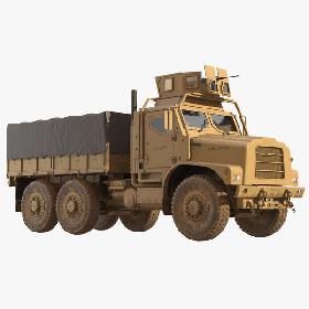 Oshkosh MTVR Amk23 3D